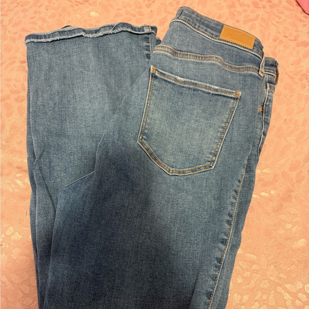 Hollister Blue Flare & Wide Leg Jeans